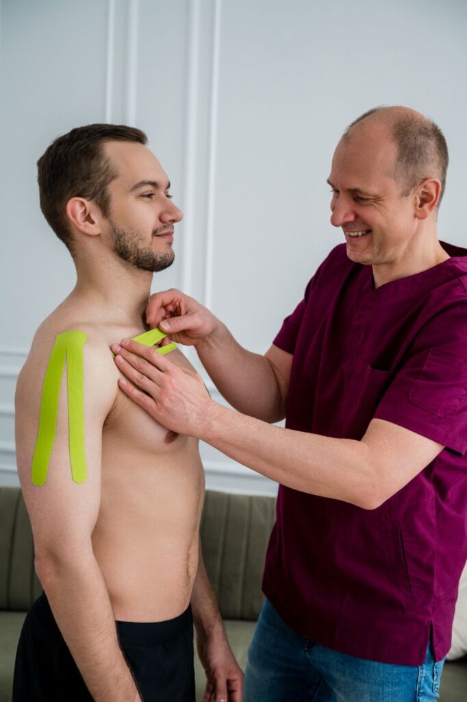 Комплексная терапия - мануальные техники и кинезиотейпирование